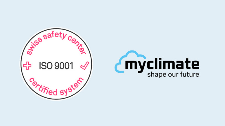 Myclimate Achieves ISO Certification For Quality Management